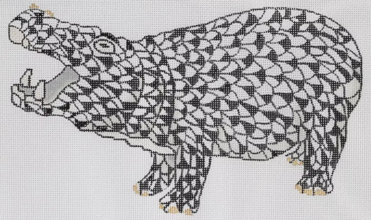 Sst-41 Fishnet Hippo - Black 1