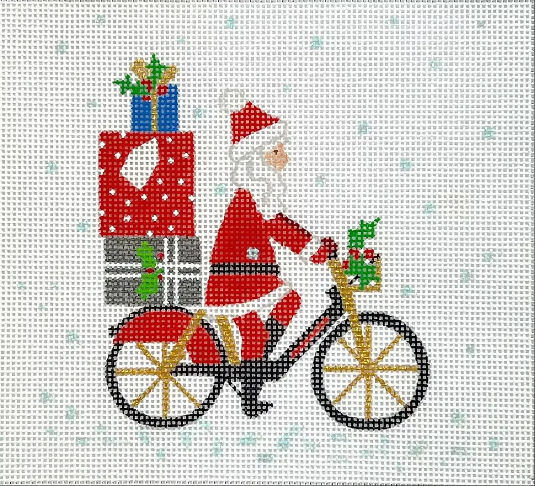 Kh-Pl-30 Santa On Bicycle 1