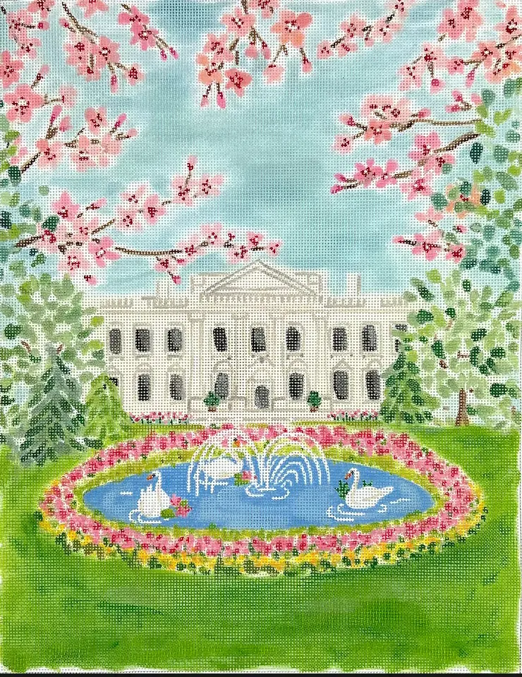 Lb-Pl-18 The White House Swan Pond 1