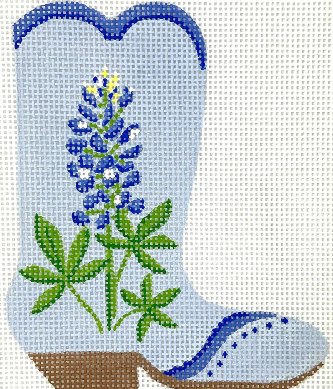 Om-382 Bluebonnet Mini Cowgirl Boot 1