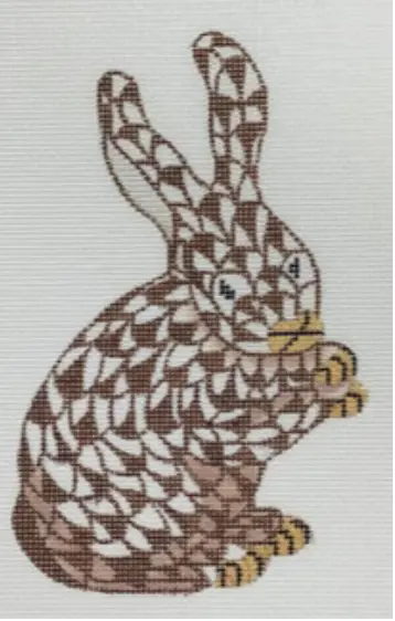 Sst-73 Standing Bunny - Brown 1