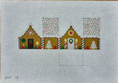 216-18 Strawberries And Truffles 3D Gingerbread House 1