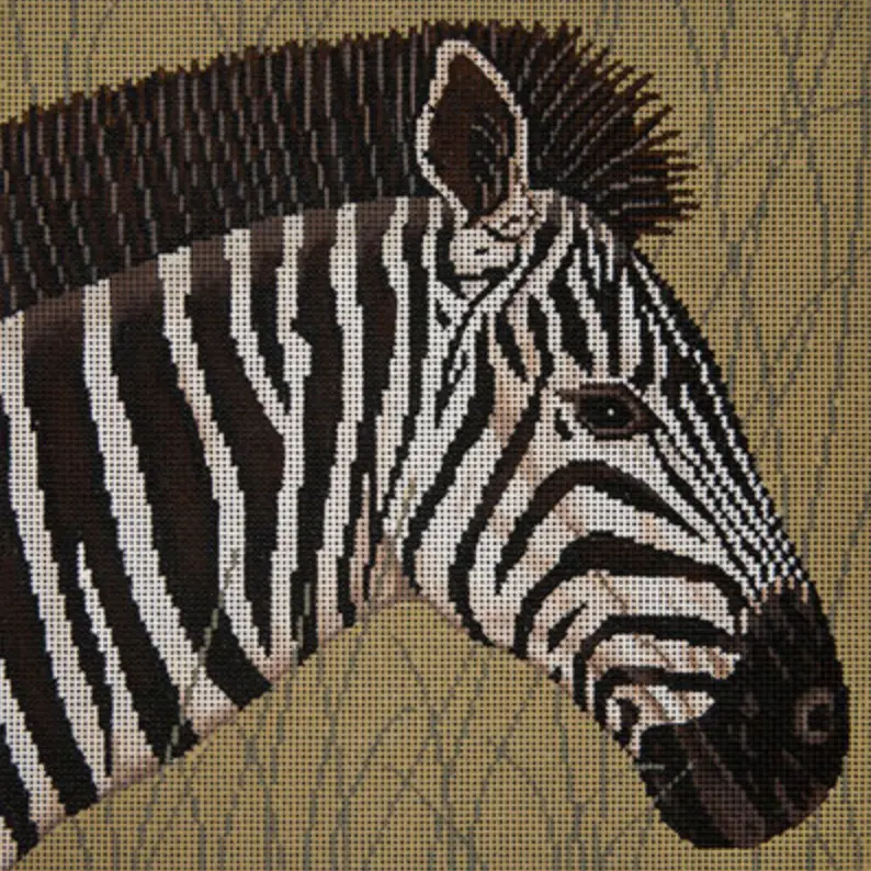 Jp-A107 Zebra In Grasses 1