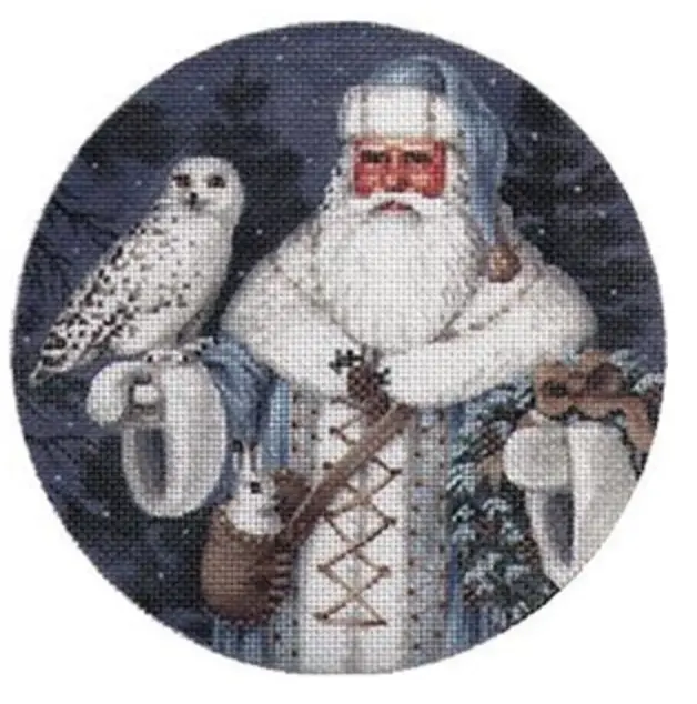 Lgdor204 Arctic Santa With Owl 1