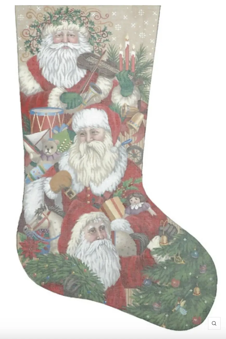 Ttaxs278 Victorian Santas Stocking 1