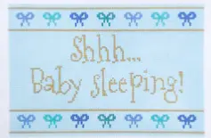 Srd-146B Shh.. Baby Sleeping Blue 1
