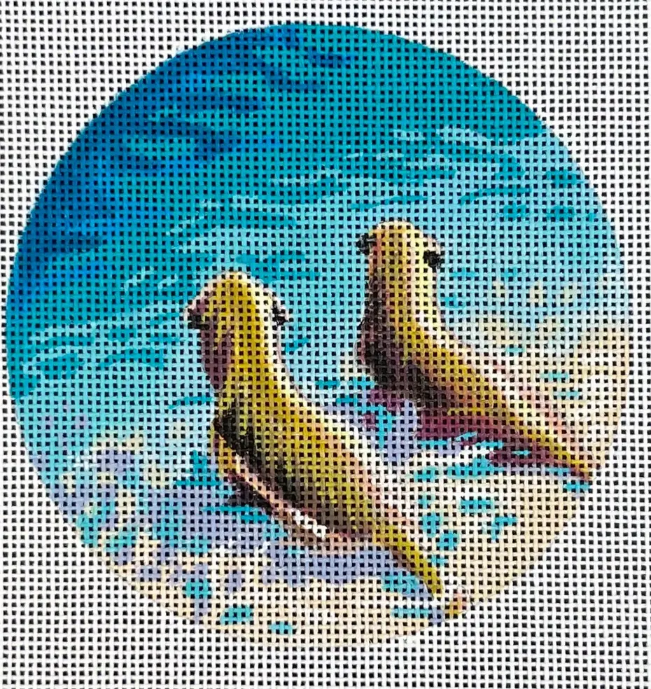 In558 Dogs In Water 1