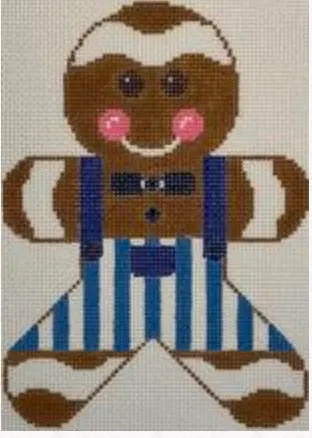 Rd200-26 Blue Gingerbread Boy 1