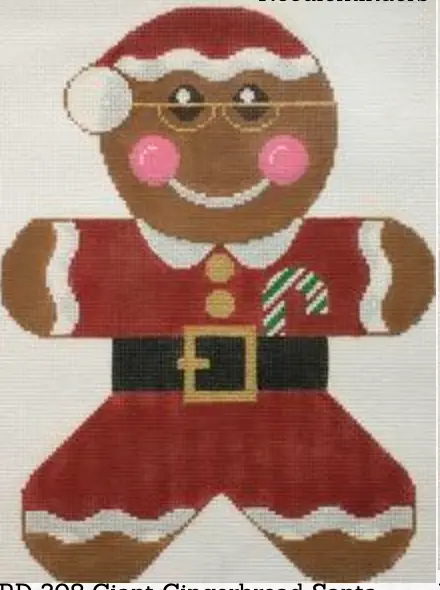 Rd308 Giant Gingerbread Santa 1