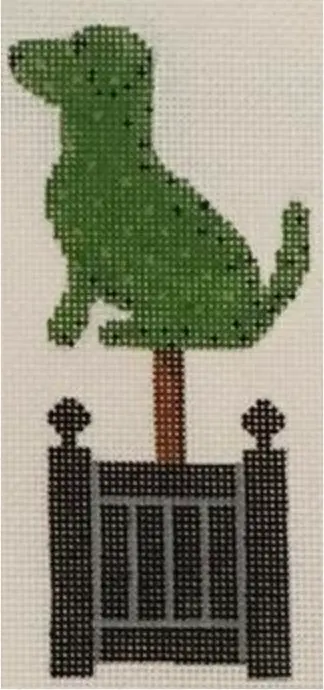 Rd070-6 Dog Topiary 1