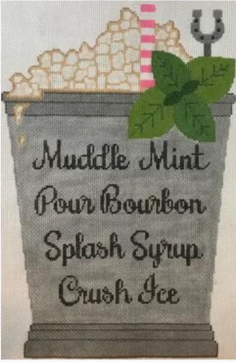 Rd442 Giant Julep Cup With Recipe 1