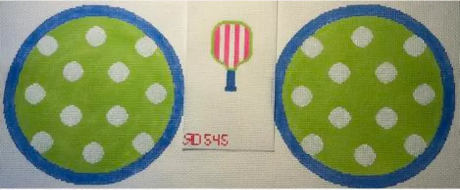 Rd544 Pickleball Clutch With Charm 1