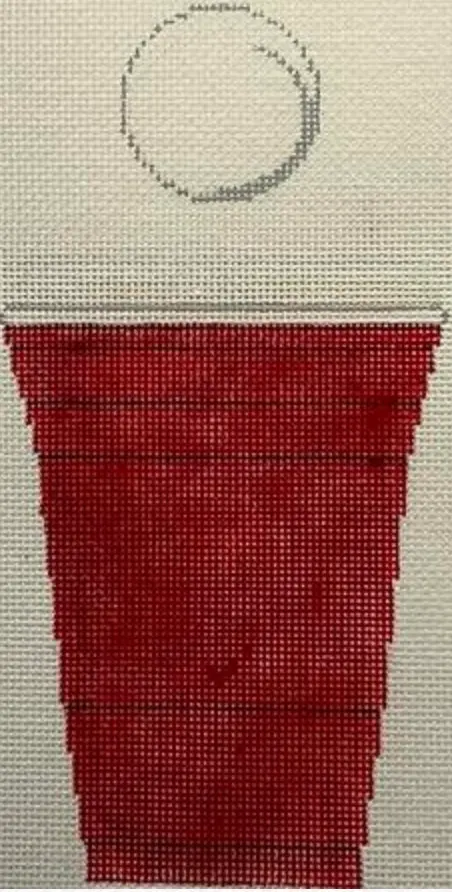 Rd535r Red Beer Pong Cup 1
