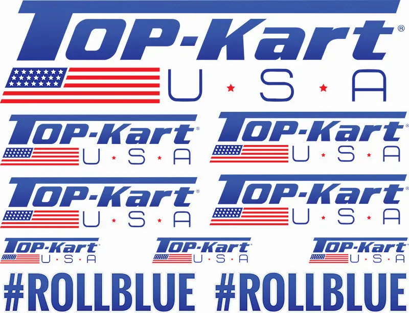 Top Kart Usa Logo Sheet 1