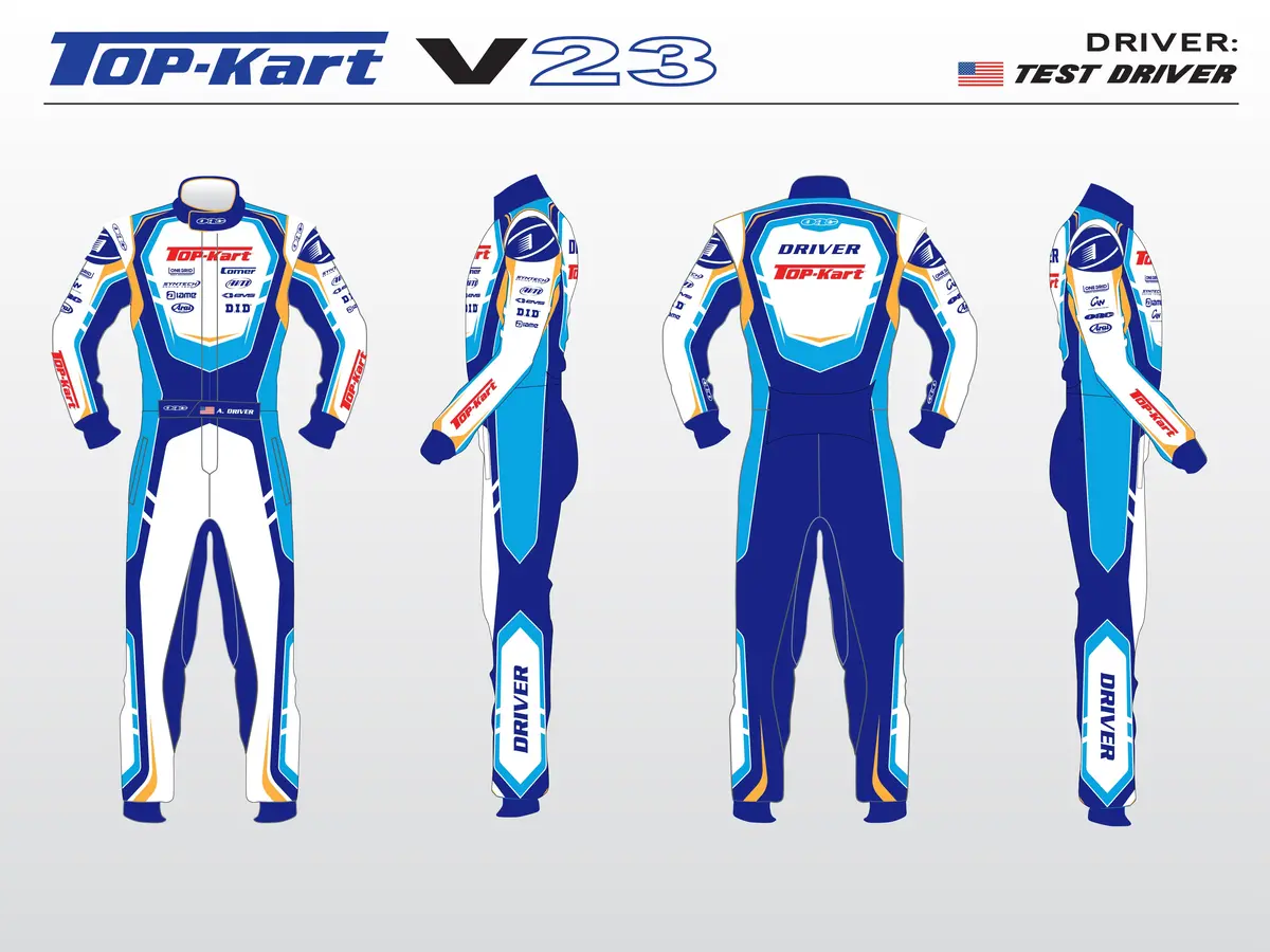 2023 Top Kart Racing Suit 1