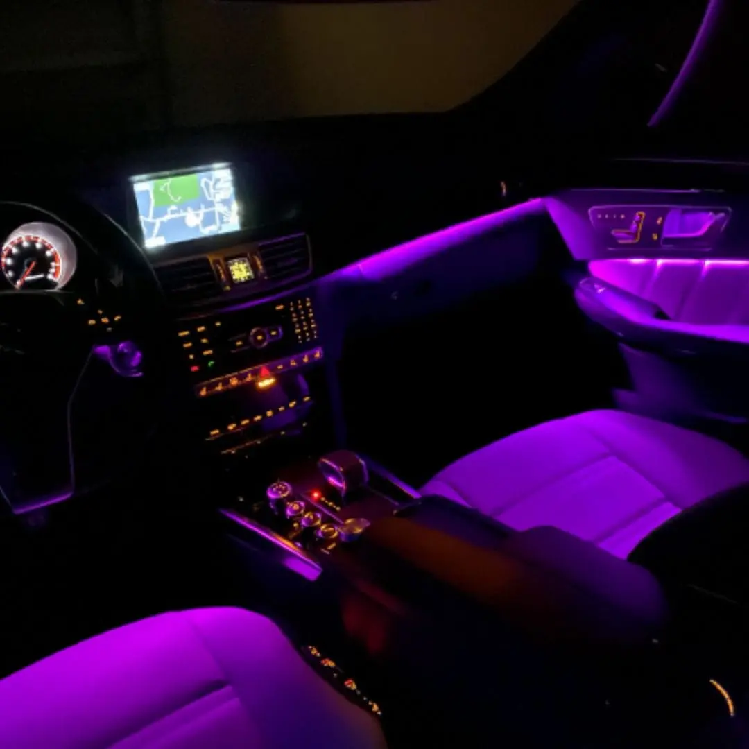 E Class Ambient Light Upgrades (W212) 1