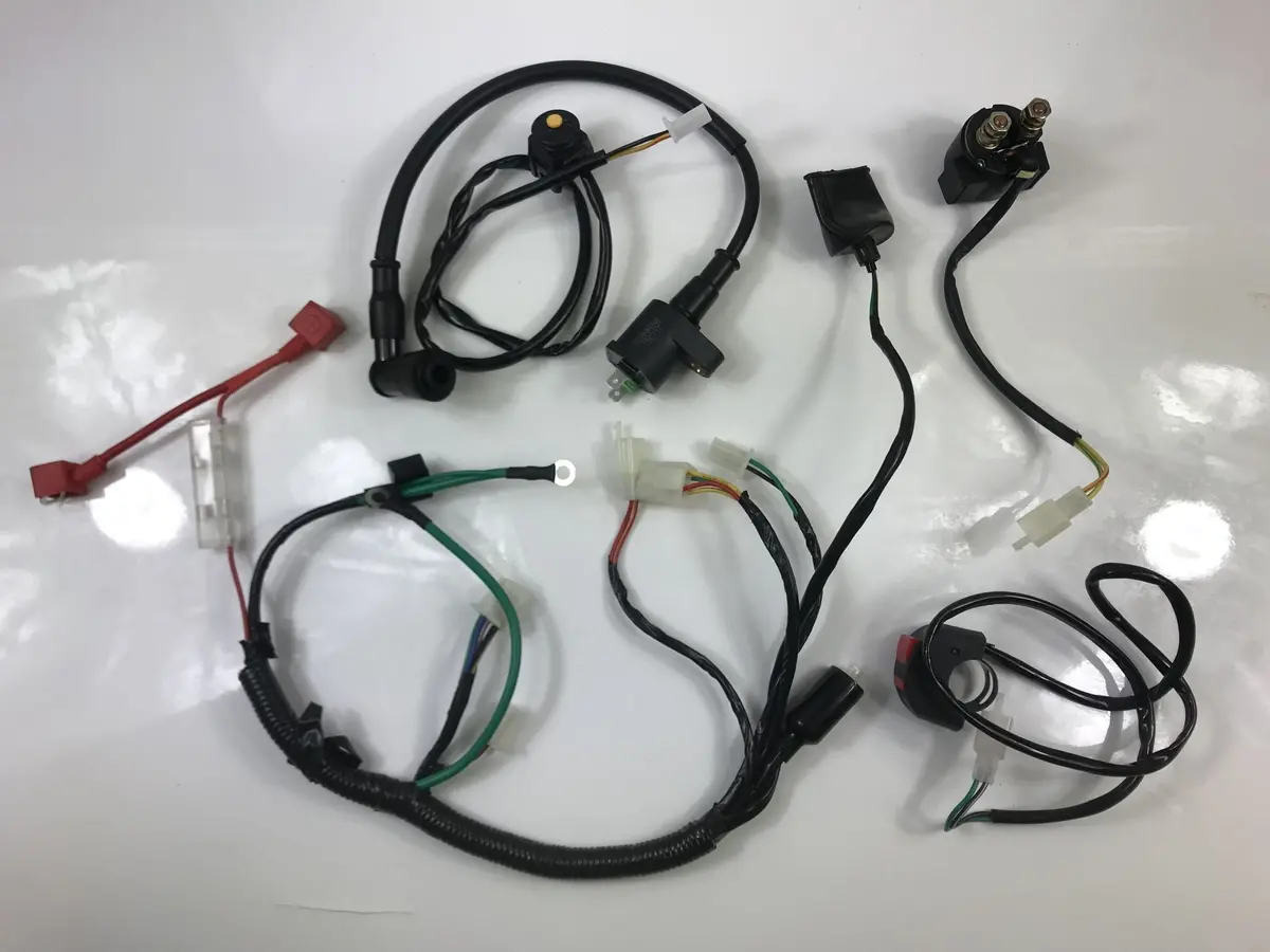 3412 | Complete Bike Wiring Loom- No Cdi | Tsk110 1