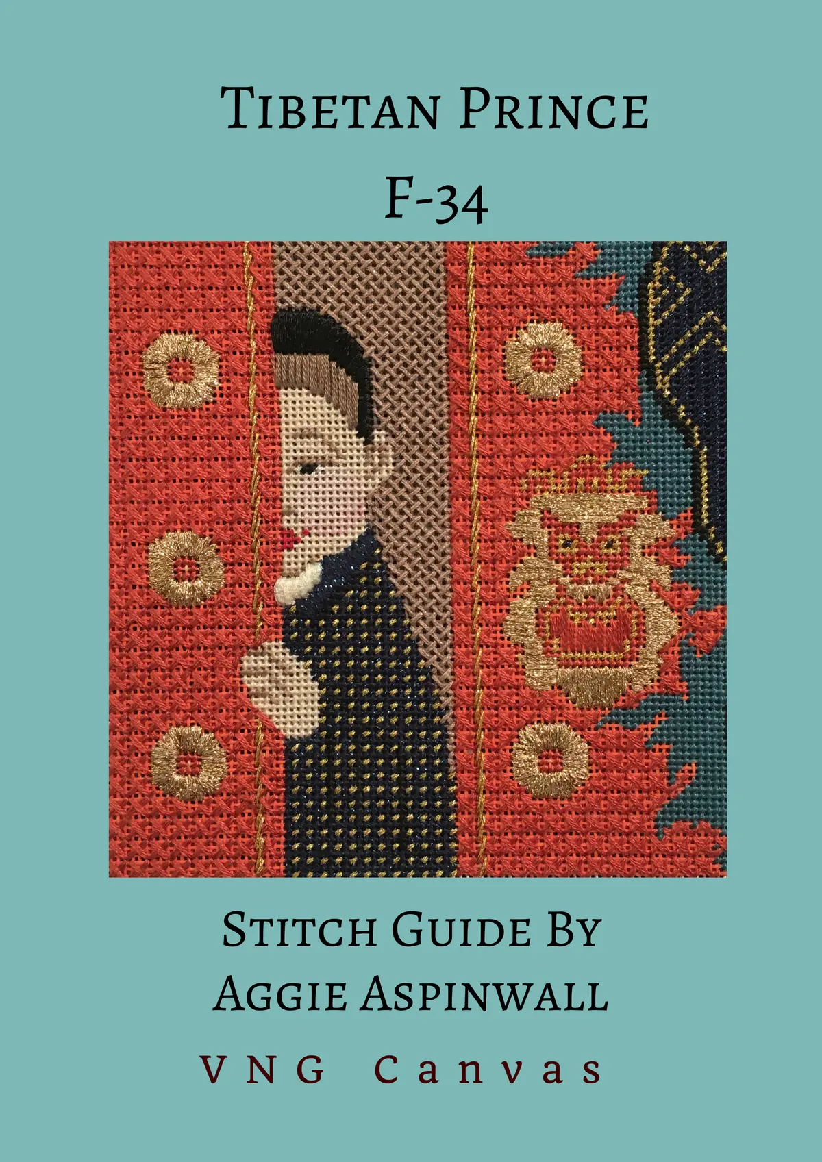 F-34 Tibetan Prince Stitch Guide 1