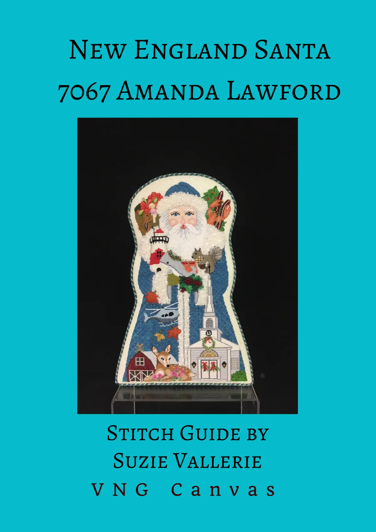 7067 New England Santa Stitch Guide 1