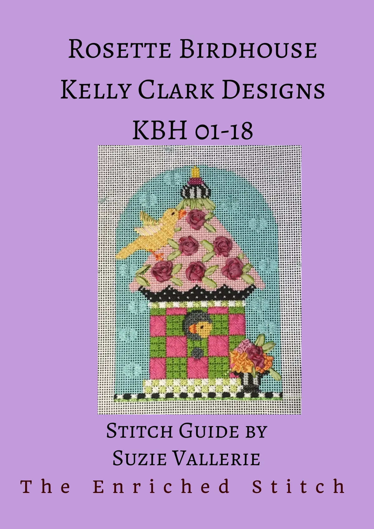 Kbh01 Rosebud Birdhouse Stitch Guide 1