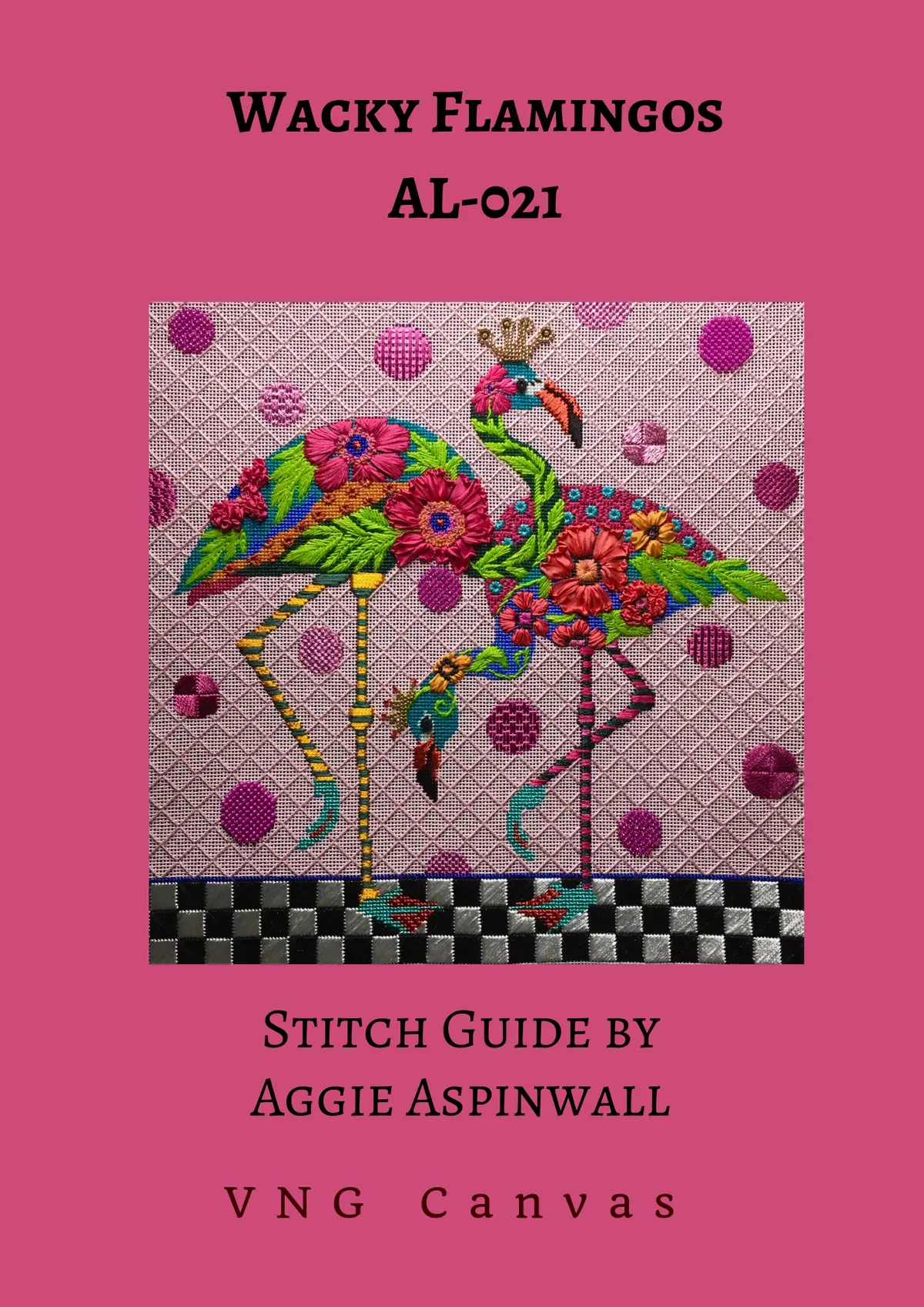 Al-021 Wacky Flamingos Stitch Guide 1