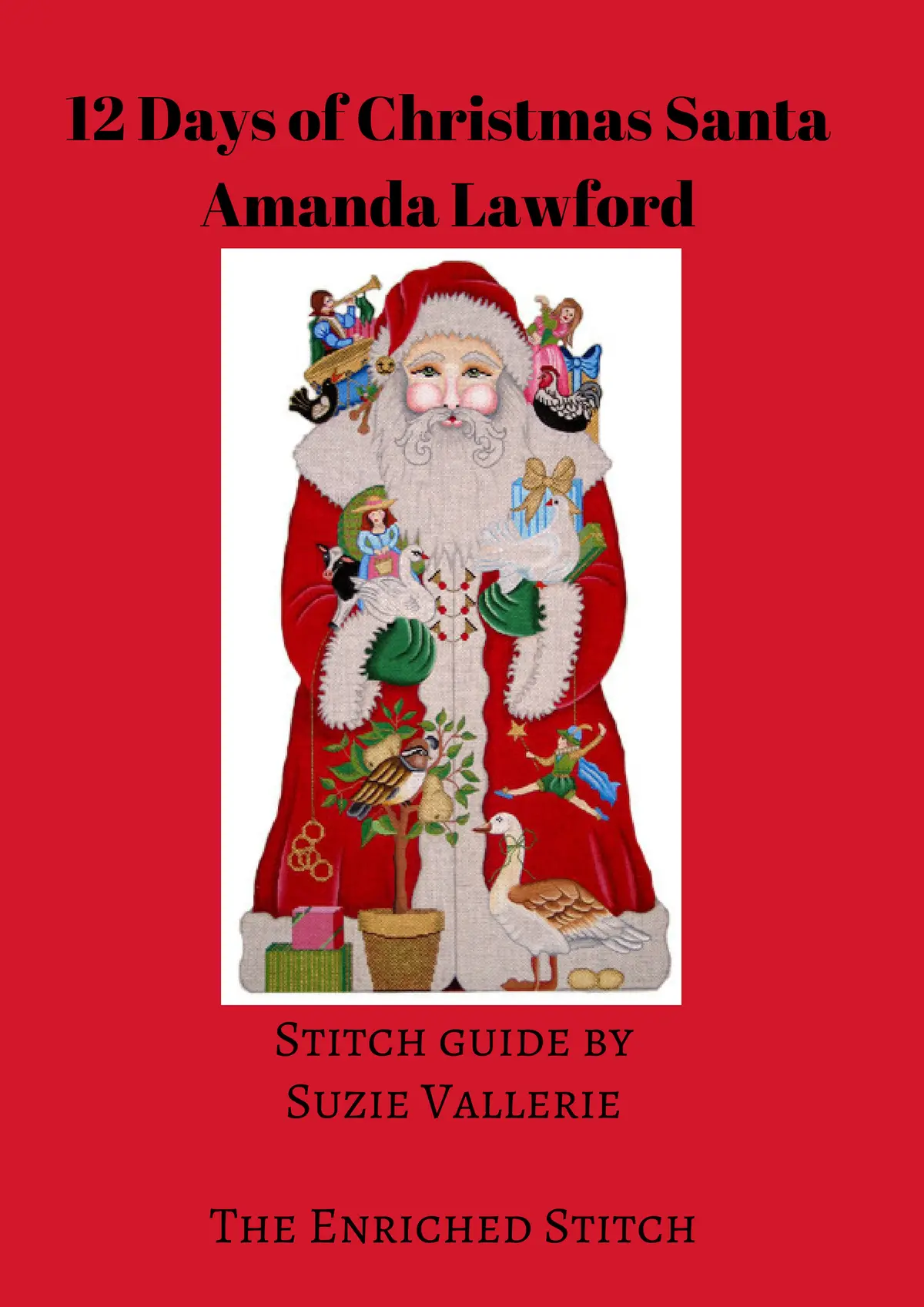 12 Days Of Christmas Santa Stitch Guide 1