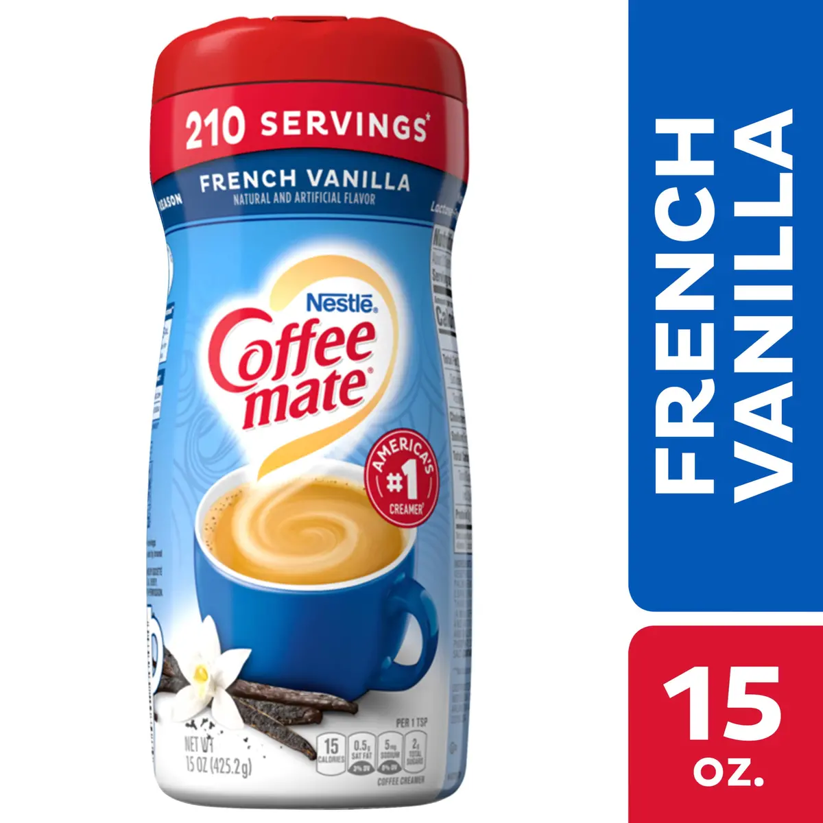 Nestle Coffee Mate French Vanilla Powder Coffee Creamer, 15 Oz (Free Shipping) 1
