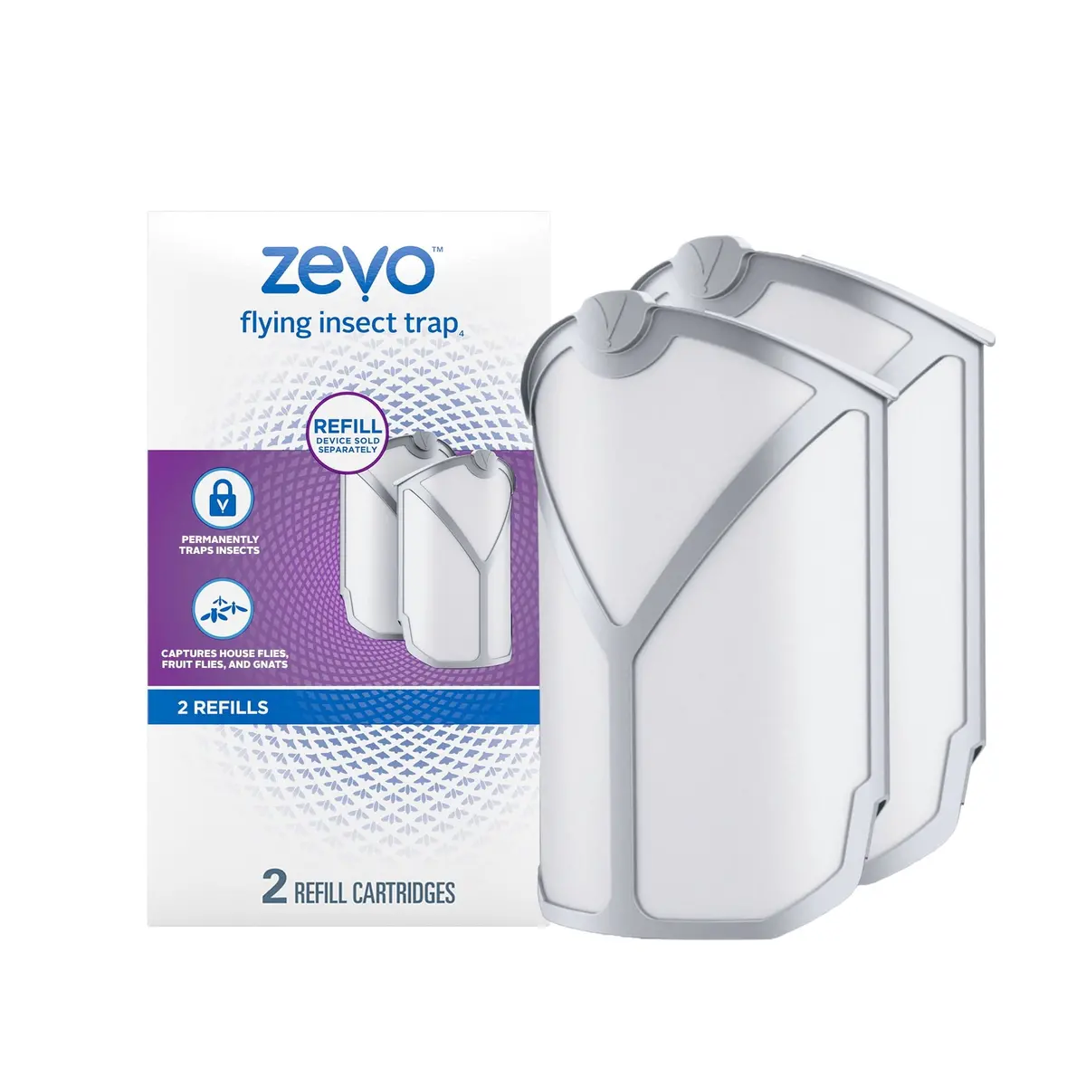 Zevo Flying Insect Trap Refill Kit Free Shipping 1