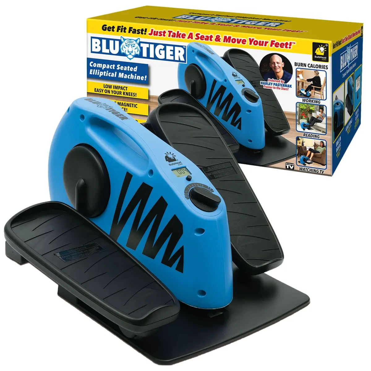 Seated Elliptical Machin Burn Calories While Working 1