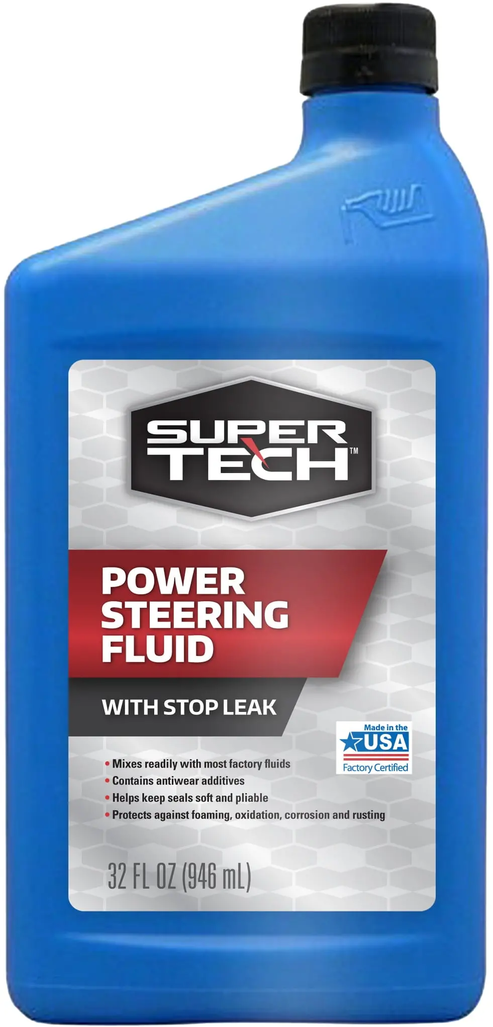 Super Tech Power Steering Fluid, 32 Oz 1