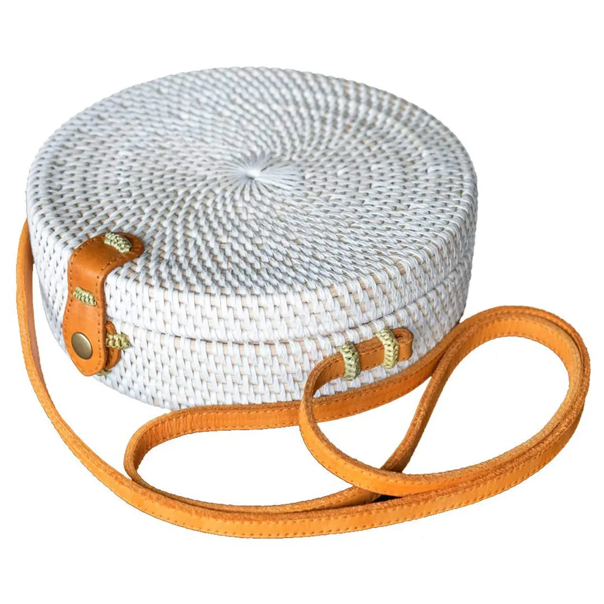 Rattan Purse - White 1