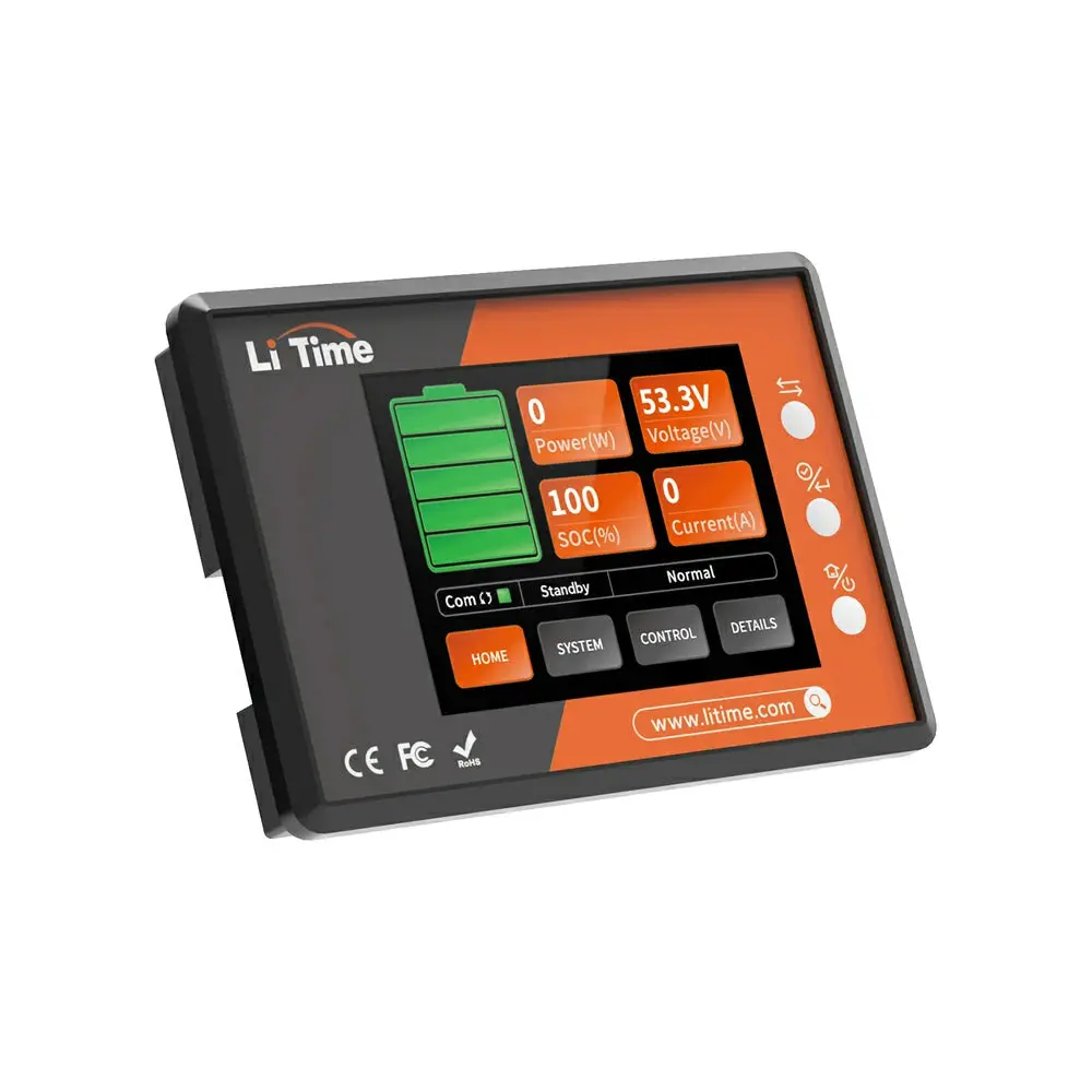 Litime Lithium Battery Rs485 Monitoring Display 1