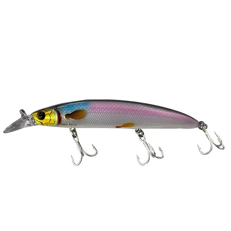 Battlestar 115Mm Halibut Jerk-Bait Glow Sexy Smelt 1