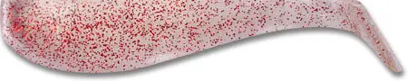 2" Big Hammer Swimbait Clear Red (10 Pack) 1
