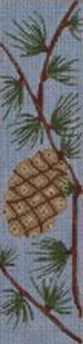 Bkm109 Pinecone Bookmark/Key Fob 1