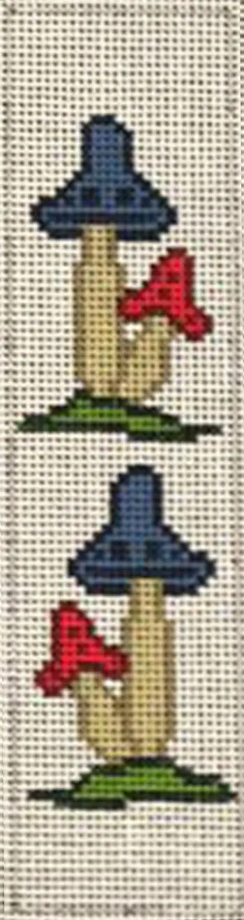 Bkm223 Mushrooms Bookmark/Key Fob 1