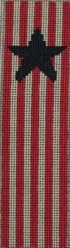Bkm224 Stars And Stripes Bookmark/Key Fob 1