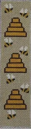Bkm226 Bee Skeps Bookmark/Key Fob 1