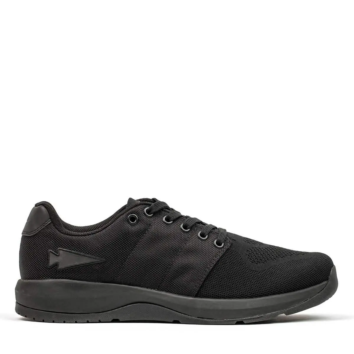 Men's Ballistic Trainers - Blackout W/ Black Reflective Spearhead 1