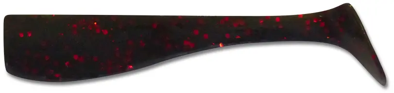 2" Big Hammer Swimbait Black Widow (10 Pack) 1