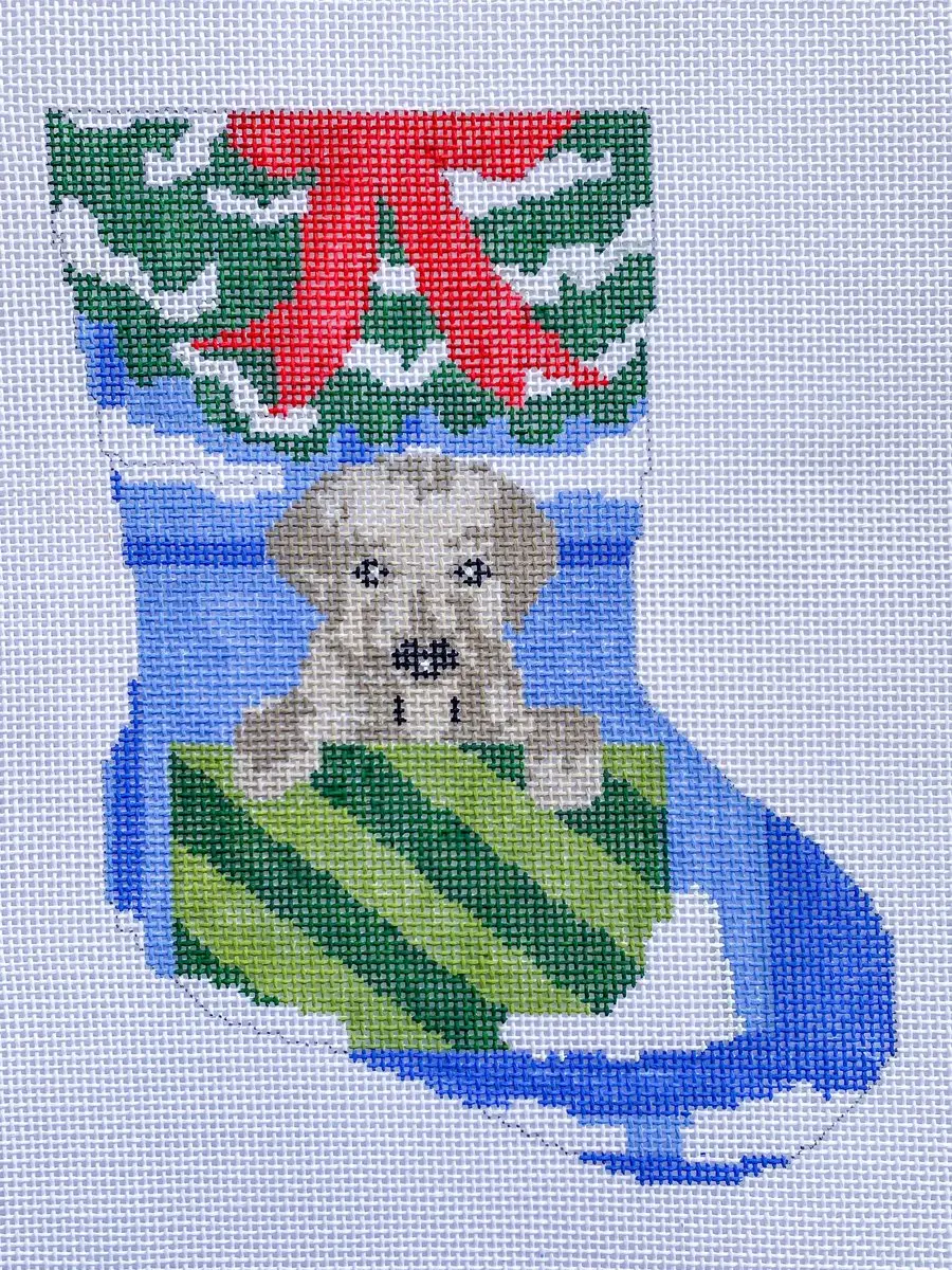 Bs12 Open For Joy Dog Mini Stocking 1