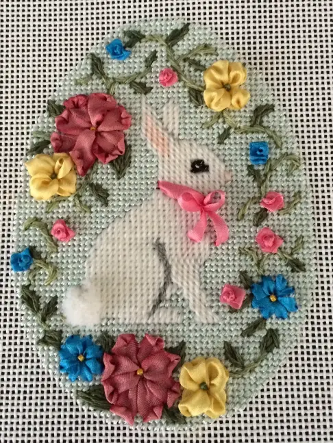 0446 Bunny With Vines Stitch Guide 1