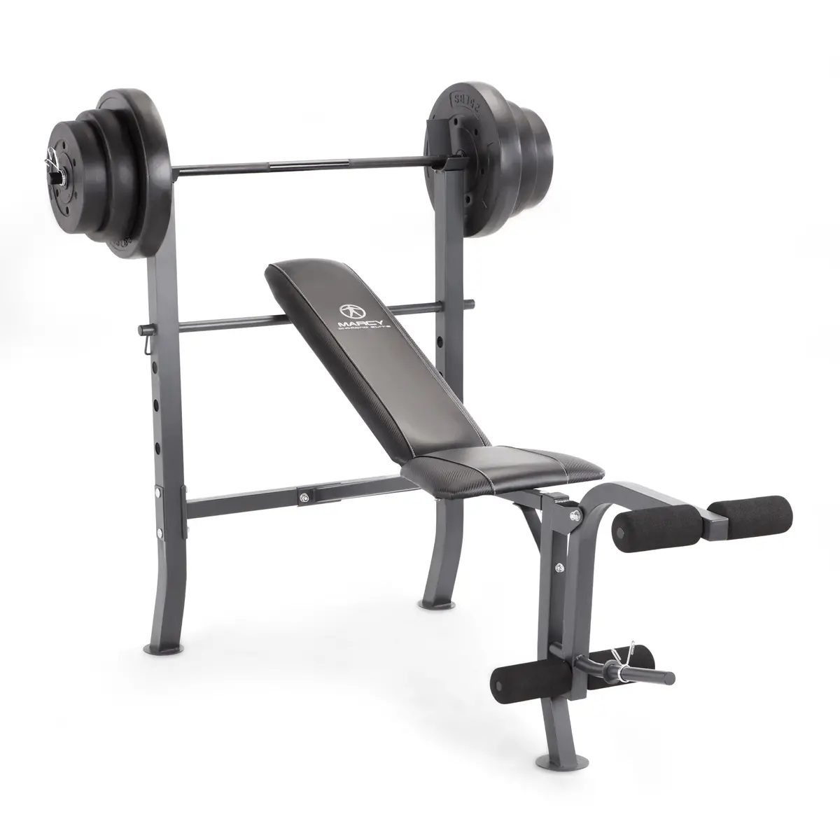 Standard Bench With 100 Lb. Weight Set Home Gym Workout Equipment 1