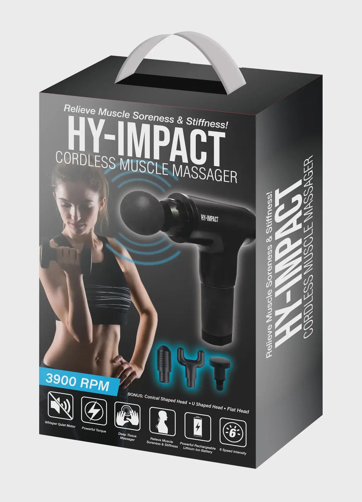 Deep Tissue Muscle Massage Gun - Cordless Muscle Massager 1