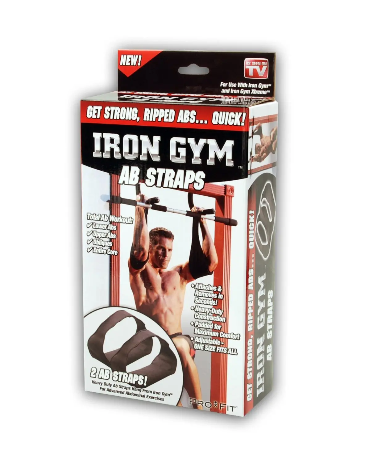 Iron Gym Ab Straps 1