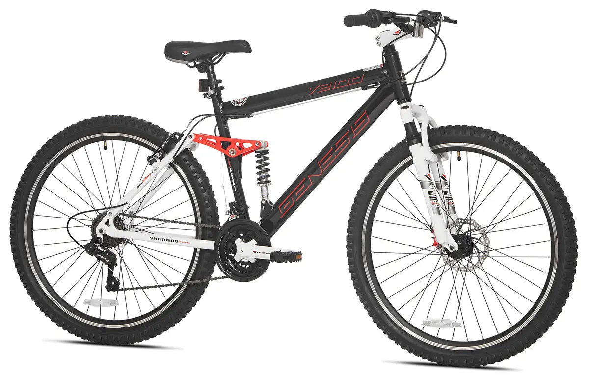 Men's Mountain Bike, Black 1