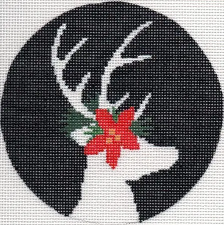 Lre-Xo07 Reindeer On Black 1