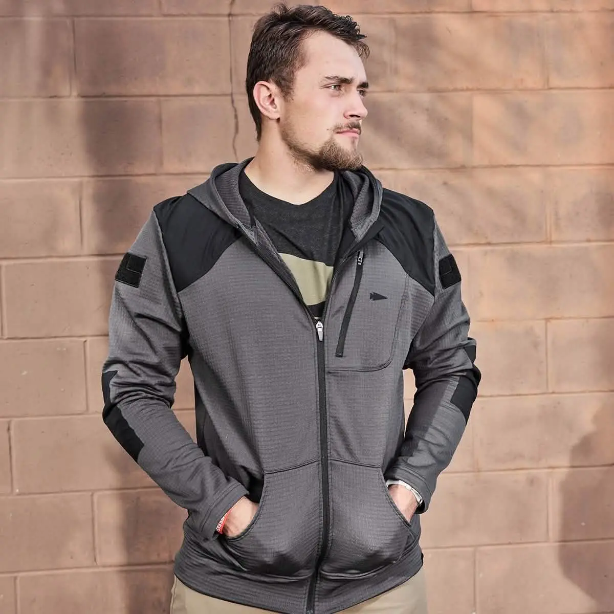 Men’S Full Zip - Polartec Grid Fleece Toughdry® 1