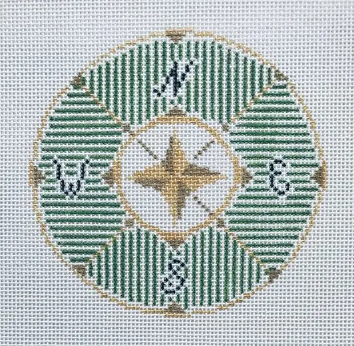 18Kk Compass Rose 1