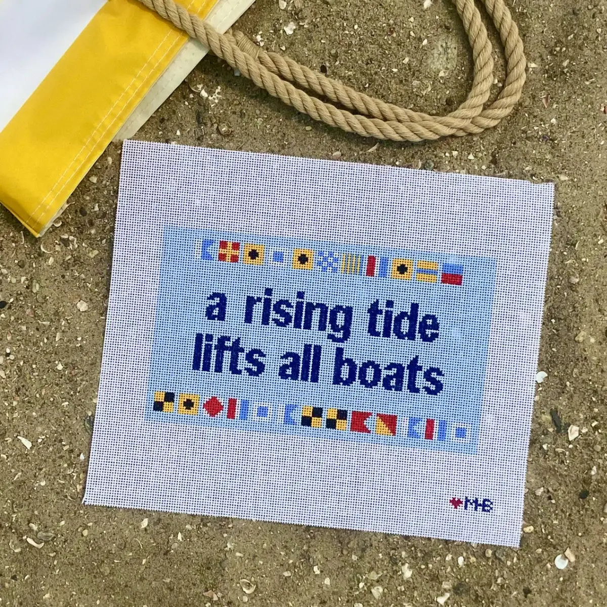 Cst101 Rising Tide With Nautical Flags 1